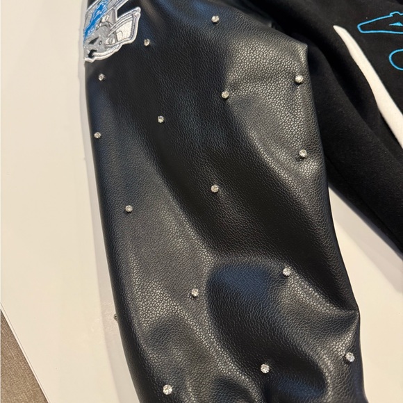 Detroit Lions Women’s Varsity Jacket - Picture 2 of 9